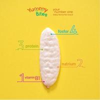 Gambar POPULER Yummy Bites Rice Crackers 50gr dari jarita_kurnia undefined 4 Tokopedia