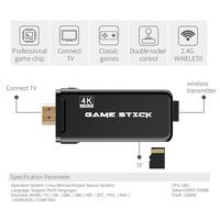 Gambar RS U8 Mini 4K HD Output Retro Video Game Console 2.4G - 32G 3000Games dari Store Ratu undefined 4 Tokopedia