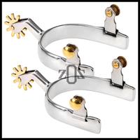 Gambar Jalu Spur Gerigi Rowel Swan Neck Berkuda Horse Equestrian - Chrome dari rido0123 undefined 3 Tokopedia