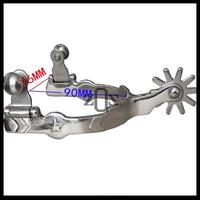 Gambar Jalu Spur Gerigi Rowel Swan Neck Berkuda Horse Equestrian - Chrome dari rido0123 undefined 1 Tokopedia