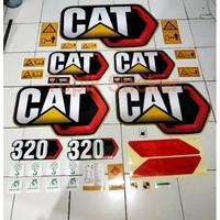 Gambar Stiker Excavator CATERPILLAR CAT 320 Terbaru Stiker Alat Berat Limited dari NAYARA MALL undefined 2 Tokopedia
