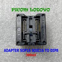 Gambar Adapter Sop16 to Dip8 300mil Soket Sop-16 Soic16 Soic-16 to Dip-8 dari Dicke Joshua undefined 1 Tokopedia