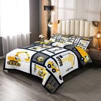 Gambar Feelyou Boys Construction Bedding Set Twin Size 2Pcs dari Home and Kitchen USA undefined 5 Tokopedia