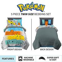 Gambar Pokemon Anime Kids Bedding Super Soft Comforter and Sheet Set dari Home and Kitchen USA undefined 4 Tokopedia