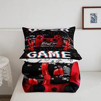 Gambar Teens Video Games Down Comforter 3D Headset Headphones dari Home and Kitchen USA undefined 4 Tokopedia