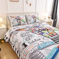 Gambar Meeting Story Twin Comforter Bedding Sets for Kids(Twin, White) dari Home and Kitchen USA undefined 4 Tokopedia