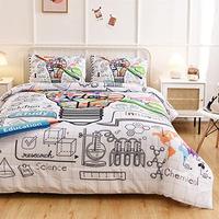 Gambar Meeting Story Twin Comforter Bedding Sets for Kids(Twin, White) dari Home and Kitchen USA undefined 1 Tokopedia