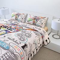 Gambar Meeting Story Twin Comforter Bedding Sets for Kids(Twin, White) dari Home and Kitchen USA undefined 3 Tokopedia