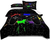 Gambar Gaming Bedding Set Twin Size Gamer Comforter Set dari Home and Kitchen USA undefined 2 Tokopedia