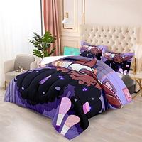 Gambar African American Black Girl Twin Bedding Set, Twin Bed Comforter Sets dari Home and Kitchen USA undefined 1 Tokopedia