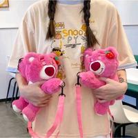 Gambar Tas Slempang Boneka Lotso Sling Bag Fashion Motif Kartun Karakter dari Diary Boneka undefined 2 Tokopedia