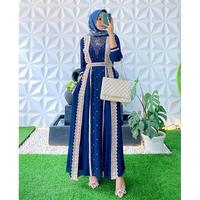 Gambar Zifa Fashion Qanita Dress Abaya Arabian Gamis Terbaru Gamis dari izaldistore647 undefined 1 Tokopedia