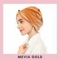 Gambar Turban beanie topi hijab kemo - Mevia Gold dari SaktiMart undefined 5 Tokopedia