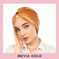 Gambar Turban beanie topi hijab kemo - Mevia Gold dari SaktiMart undefined 4 Tokopedia