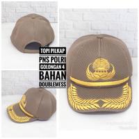 Gambar Promo TOPI PILKEP PNS POLRI GOLONGAN 1 2 3 4 Berkualitas dari ikamalastore663 undefined 5 Tokopedia