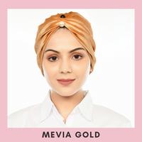 Gambar Turban beanie topi hijab kemo - Mevia Gold dari SaktiMart undefined 3 Tokopedia