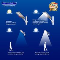 Gambar Original Hannochs LED Streetlight 60W Cahaya Putih Solar Cell Lampu dari toffa undefined 3 Tokopedia