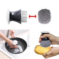 Gambar JoinHere 5 Pack Kitchen Cleaning Supplies Set with Sink Caddy dari Home and Kitchen USA undefined 4 Tokopedia