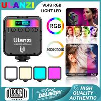 Gambar DHQ01 ULANZI VL49 RGB LIGHT LED LAMPU PORTABLE VLOG VIDEO PHOTO CAMERA - VL49 Black dari ChicagoStore undefined 1 Tokopedia