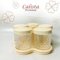 Gambar CALISTA SET TOPLES 5 DAUN / WADAH SNACK TEMPAT MAKANAN - HIJAU dari WIN SHOP SOLO undefined 3 Tokopedia