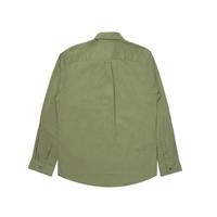 Gambar LARUSSO Big Size Kemeja Basic Tencel Panjang - Olive Green M002 - XXXXL dari LARUSSO STORE undefined 4 Tokopedia