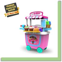 Gambar Mainan Anak Pretend Toys Ice Cream Shop Playset 31pcs Kualitas Bagus dari The Manna Store undefined 1 Tokopedia