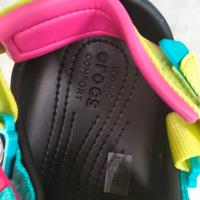 Gambar Sandal Wanita Sandal Crocs Classic Hiker - Hitam Putih, M4 dari GANDARIA SEPATU undefined 4 Tokopedia