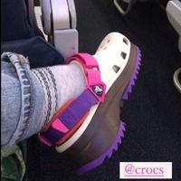 Gambar Sandal Wanita Sandal Crocs Classic Hiker - Hitam Putih, M4 dari GANDARIA SEPATU undefined 2 Tokopedia