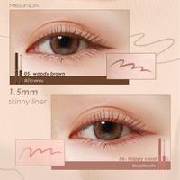 Gambar MEILINDA 1.5MM Skinny Liner | Eyeliner MC3120 - 04#Cocoa Brown dari Auroraa Beauty undefined 5 Tokopedia