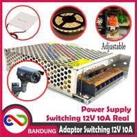 Gambar ADAPTOR 12V 10A POWER SUPPLY SWITCHING JARING PELTIER CCTV LED STRIP dari marko_top undefined 1 Tokopedia