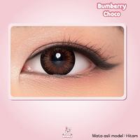 Gambar REKOMENDASI PINKRABBIT Softlens Bumberry Choco Normal, Minus 0.5 s/d dari Omah Soflen undefined 2 Tokopedia