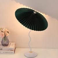 Gambar Lampu Meja Berbentuk Payung / Lampu Retro Samping Tempat Tidur - A, Cahaya Hangat dari RakimSon undefined 3 Tokopedia