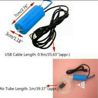 Gambar COD Pompa Aerator Gelembung udara ACDC Portable usb Powerbank atau cas dari Gery Aditya undefined 3 Tokopedia
