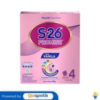 Gambar S-26 Promise 4 Susu Bubuk Usia 3-12 Tahun Rasa Vanilla 400 Gram Dus dari lukma books undefined 1 Tokopedia