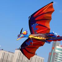 Gambar Mary Layangan Naga Warna-Warni Dinosaurus Wind Kite Dengan Ekor dari Adellia Putrie undefined 1 Tokopedia