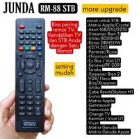 Gambar Remot Universal STB DVB T2 JUNDA RM-88 New bisa Pairing Remot TV - Biru dari irmanshop02 undefined 4 Tokopedia