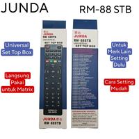 Gambar Remot Universal STB DVB T2 JUNDA RM-88 New bisa Pairing Remot TV - Biru dari irmanshop02 undefined 1 Tokopedia