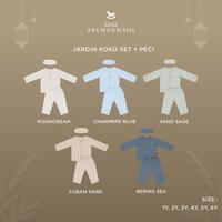 Gambar Sand Sage Little Palmerhaus Jardin Koko Set n Peci Baju Koko Anak - 1 tahun dari Cupliss undefined 3 Tokopedia