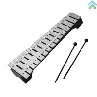 Gambar Alat Musik Perkusi Xylophone 15 Nada Glockenspiel Dasar Kayu Aluminum dari indahpurnam undefined 2 Tokopedia