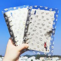 Gambar MXBEAUTY Office Supplies Daisy Notebook Binder Transparent Literary dari CV ITOH undefined 5 Tokopedia