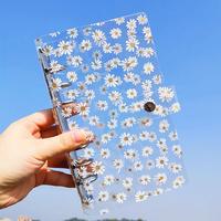 Gambar MXBEAUTY Office Supplies Daisy Notebook Binder Transparent Literary dari CV ITOH undefined 3 Tokopedia