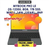 Gambar LAPTOP AXIOO MYBOOK PRO L5 (8N9) CORE i5 8GB 1TB 14"FHD IPS TKDN RESMI dari eCompuTex Distribusi undefined 1 Tokopedia