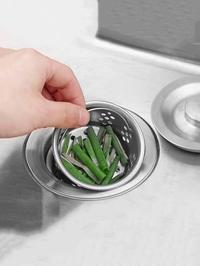 Gambar Saringan Wastafel Cuci Piring Stainless Sink Strainer Anti Mampet - MODEL B dari Aven Indonesia undefined 3 Tokopedia