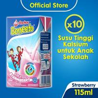 Gambar AGL231- Boneeto Susu Anak Sekolah UHT Fruity Strawberry 10 x 115ml - N dari Angelistiaa undefined 1 Tokopedia