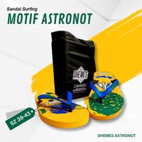 Gambar Sandal Jepit Rubber Grosir Astronot 20 Pasang - Kuning dari dhemes original undefined 4 Tokopedia