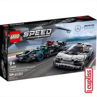 Gambar LEGO Speed Champions 76909 Mercedes AMG F1 W12 E and Project One dari Cupliss undefined 1 Tokopedia