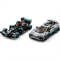 Gambar LEGO Speed Champions 76909 Mercedes AMG F1 W12 E and Project One dari Cupliss undefined 3 Tokopedia