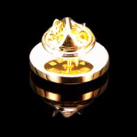 Gambar Gold Round dragon design Brooch men's Lapel Pin clothing knapsack dari MPM MARKET ID undefined 3 Tokopedia