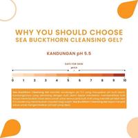 Gambar Kleveru Sea Buckthorn Cleansing Gel 100ml dari Caramela Fashion undefined 5 Tokopedia