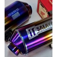 Gambar Jual Kenalpot Titanium It Salaya Original Honda Pcx 160 New Diskon dari Wenda mall undefined 3 Tokopedia